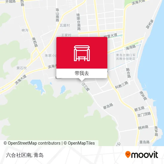 六合社区南地图