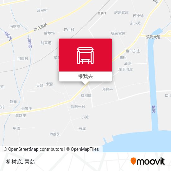 柳树底地图