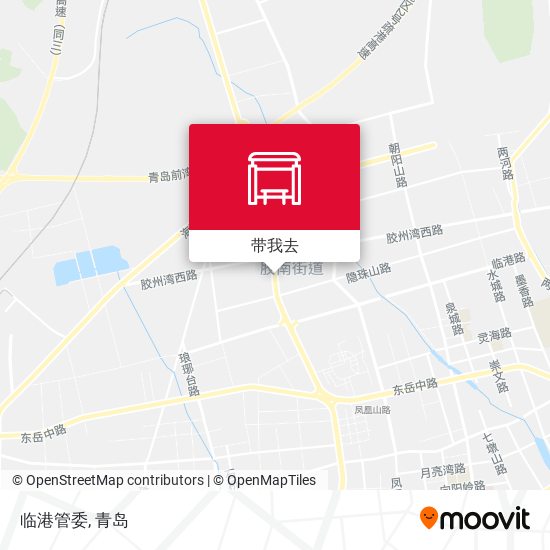 临港管委地图
