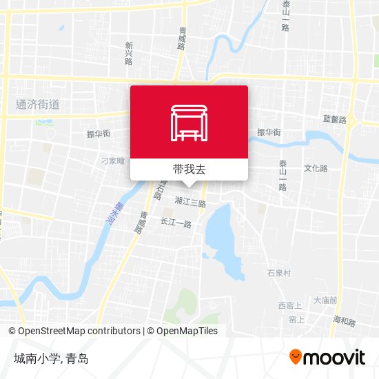 城南小学地图