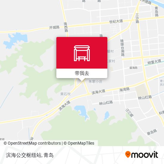 滨海公交枢纽站地图