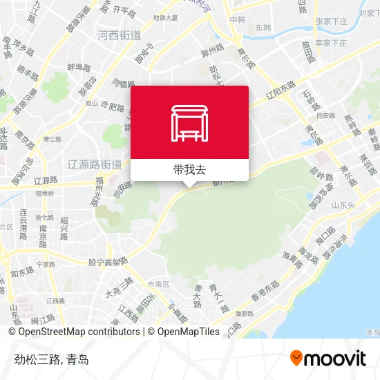 劲松三路地图