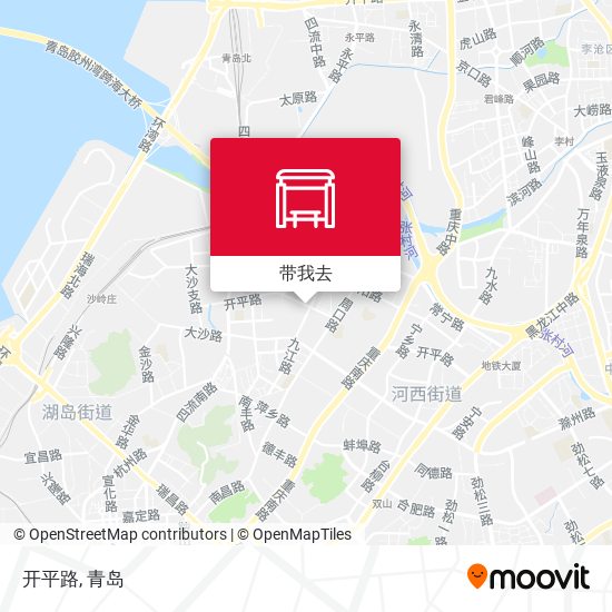 开平路地图