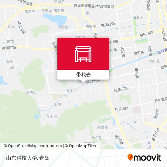 山东科技大学地图