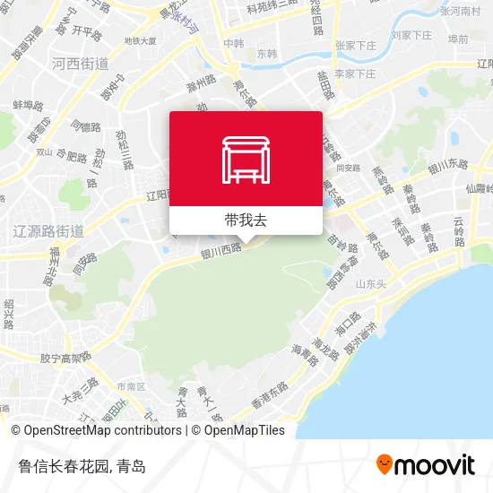 鲁信长春花园地图