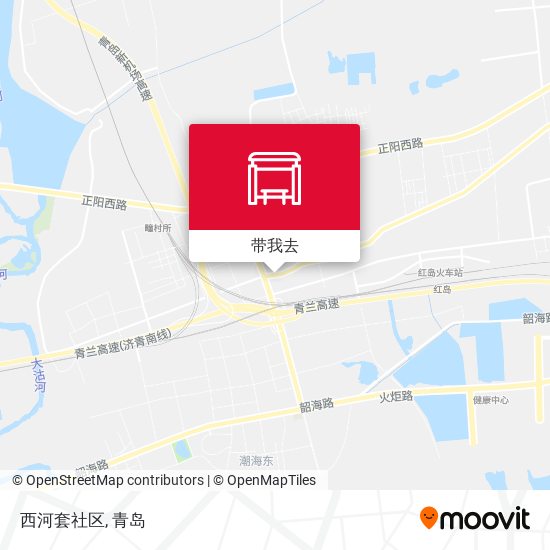 西河套社区地图