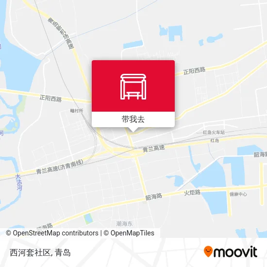 西河套社区地图
