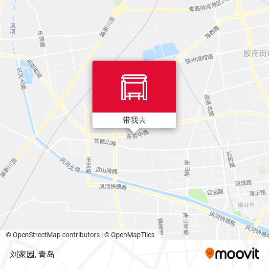 刘家园地图