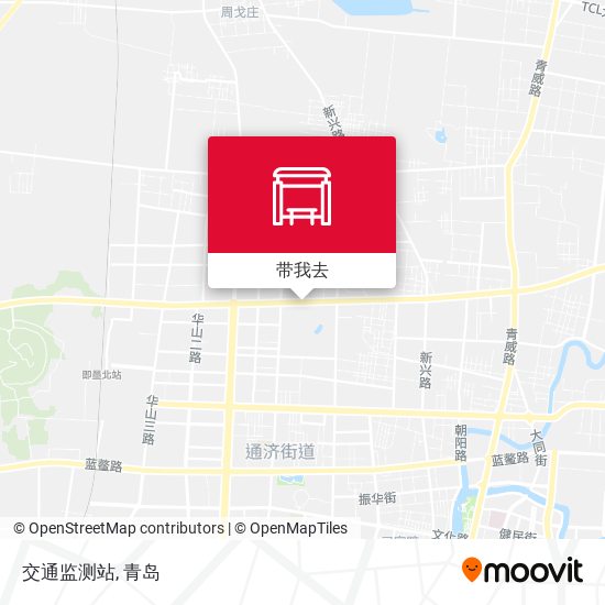 交通监测站地图
