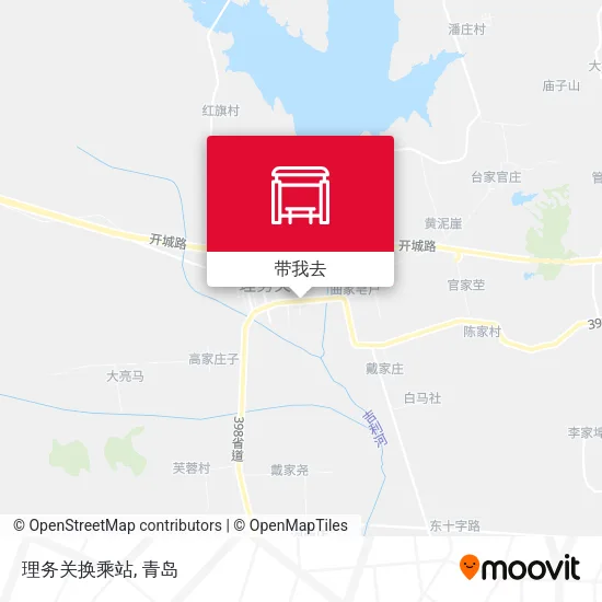 理务关换乘站地图