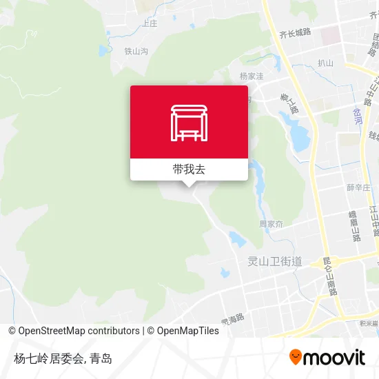 杨七岭居委会地图