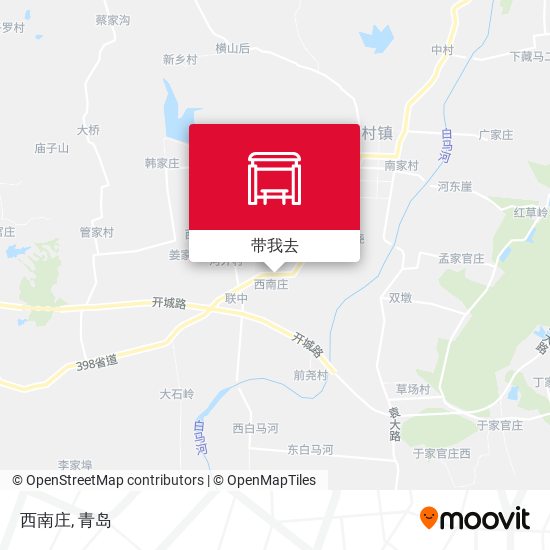 西南庄地图