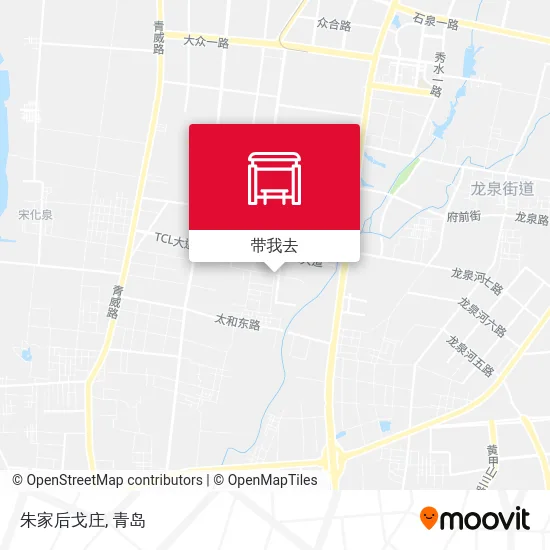 朱家后戈庄地图