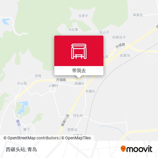 西碾头站地图