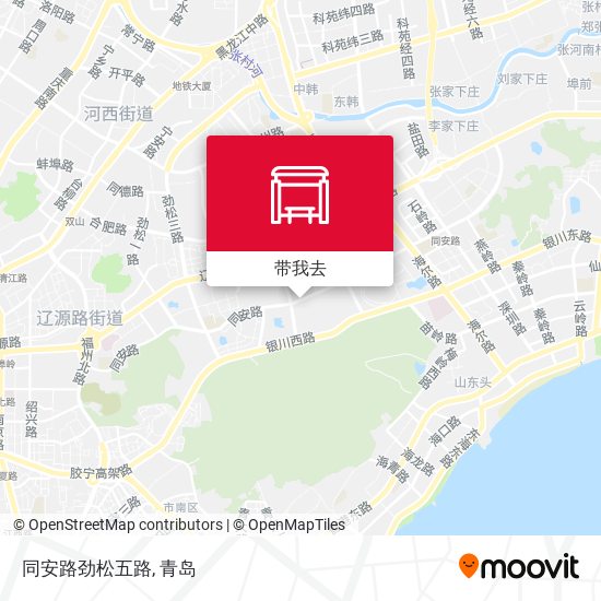 同安路劲松五路地图