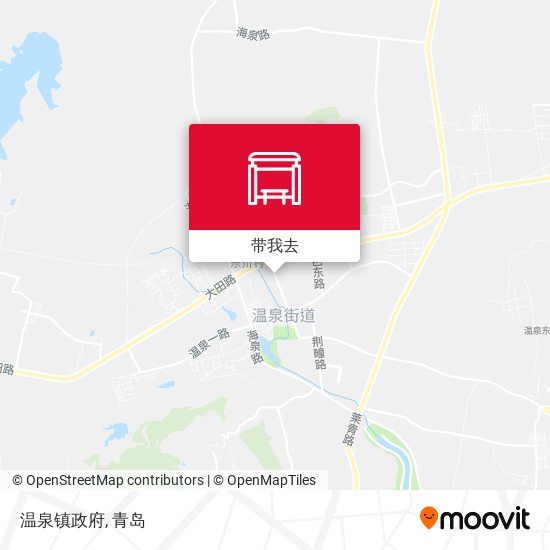 温泉镇政府地图