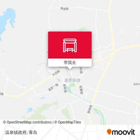温泉镇政府地图
