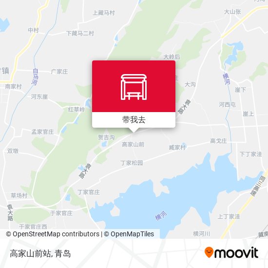 高家山前站地图