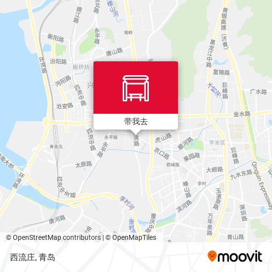 西流庄地图