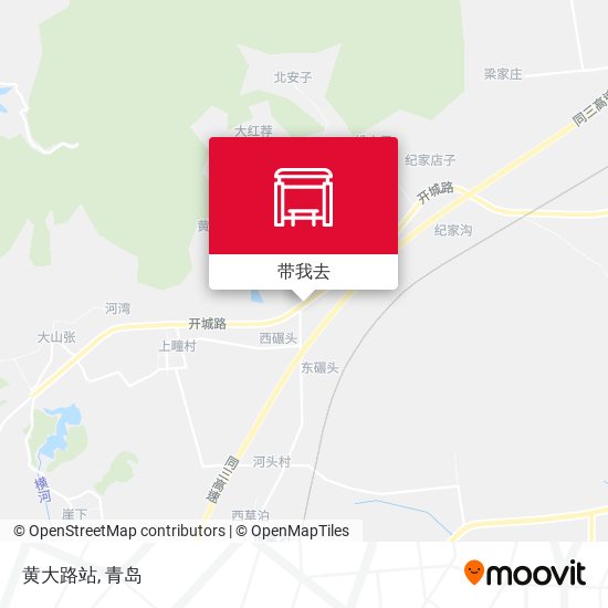 黄大路站地图