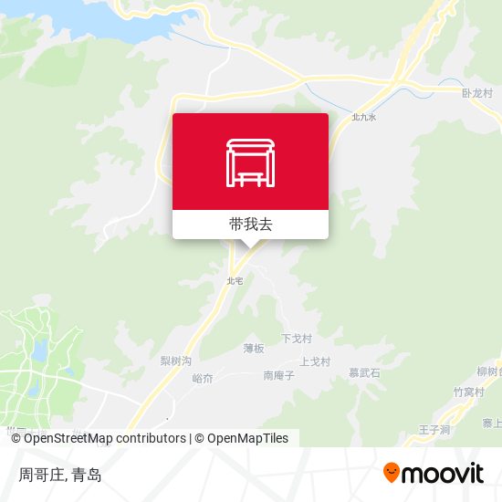 周哥庄地图