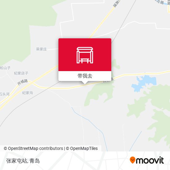 张家屯站地图