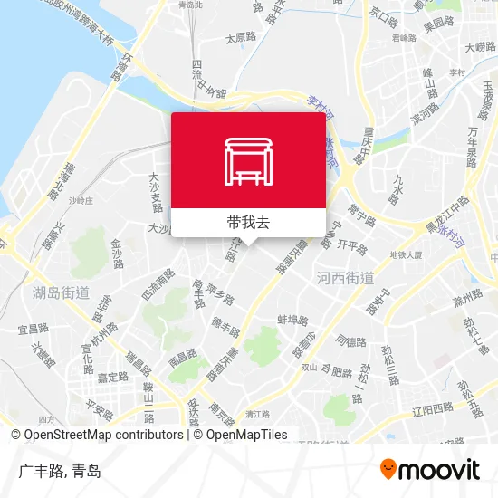 广丰路地图