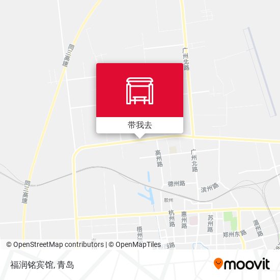 福润铭宾馆地图