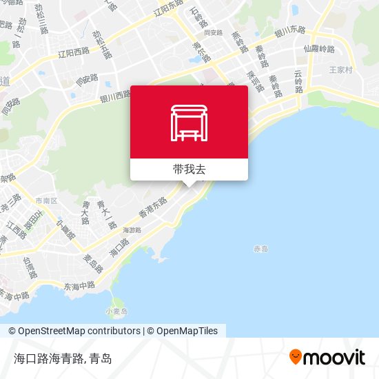 海口路海青路地图
