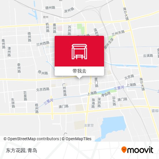 东方花园地图
