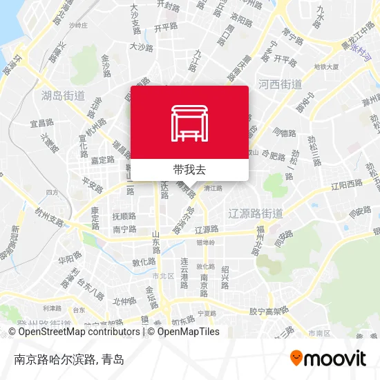 南京路哈尔滨路地图