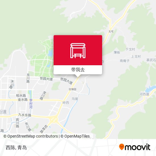 西陈地图