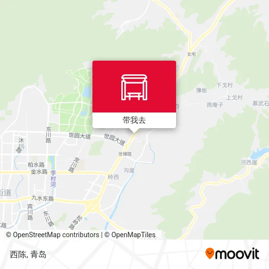 西陈地图
