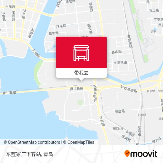 东蓝家庄下客站地图