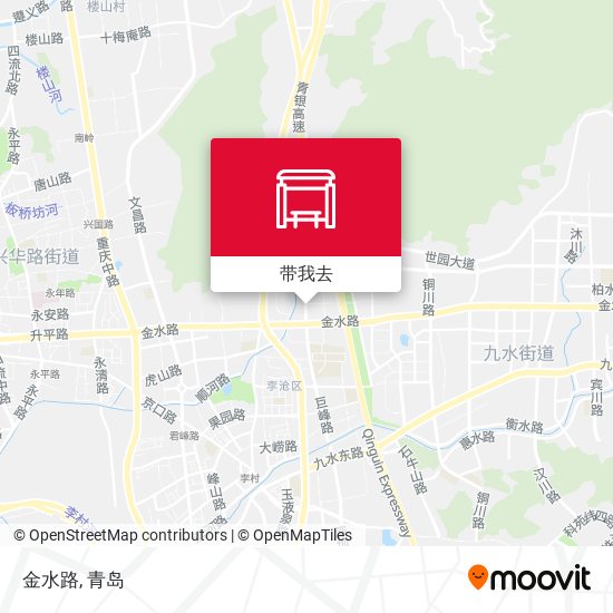 金水路地图