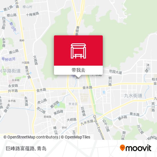 巨峰路富蕴路地图