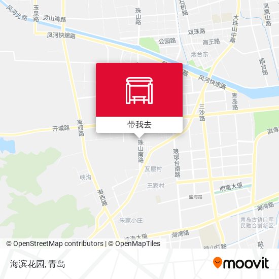 海滨花园地图