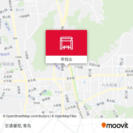 百通馨苑地图