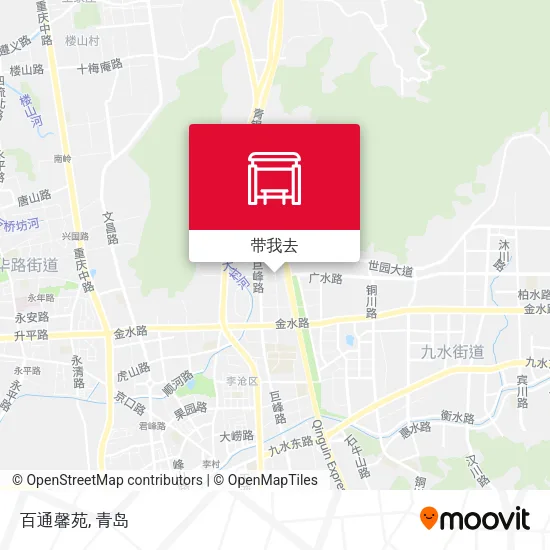 百通馨苑地图