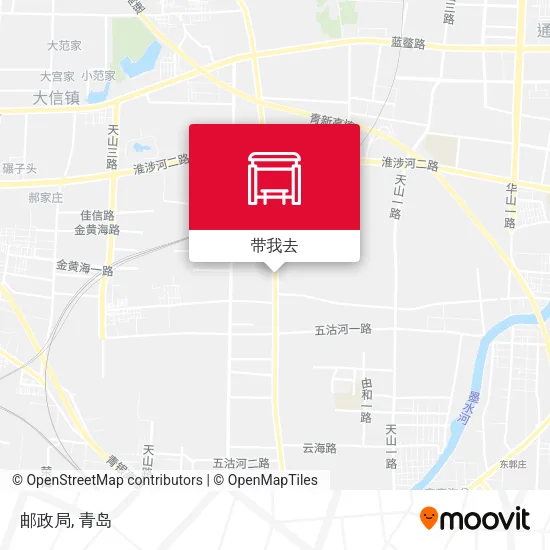 邮政局地图