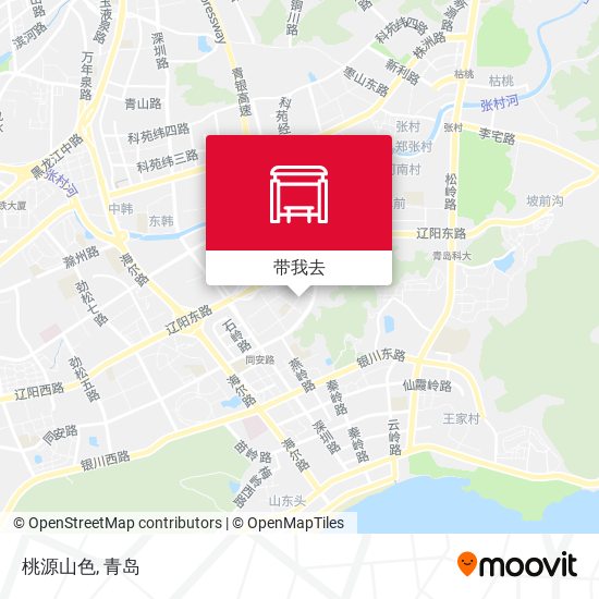 桃源山色地图