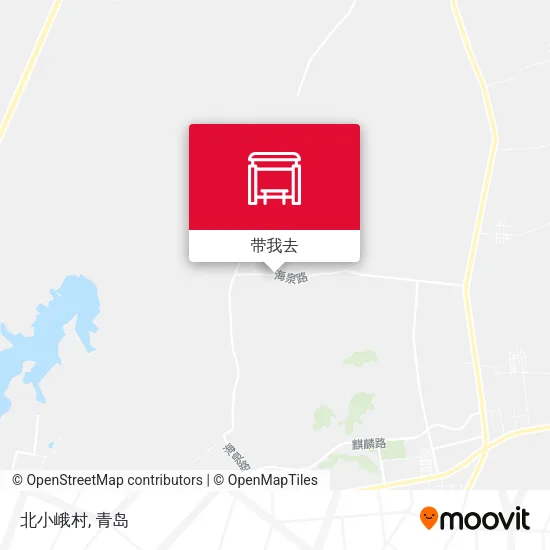 北小峨村地图