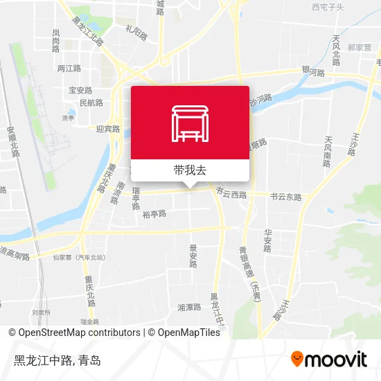 黑龙江中路地图