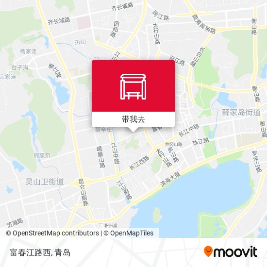 富春江路西地图