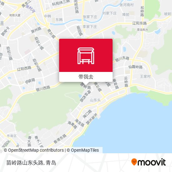 苗岭路山东头路地图