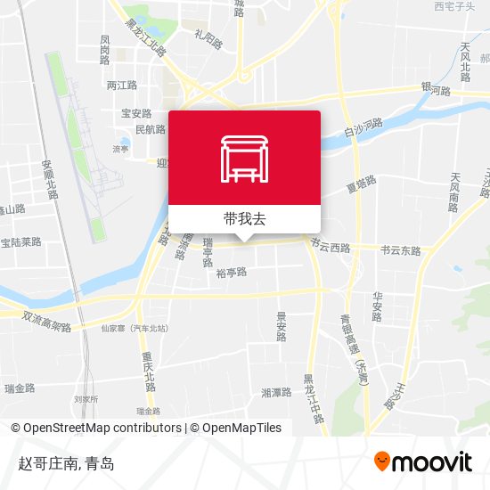赵哥庄南地图