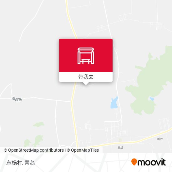 东杨村地图