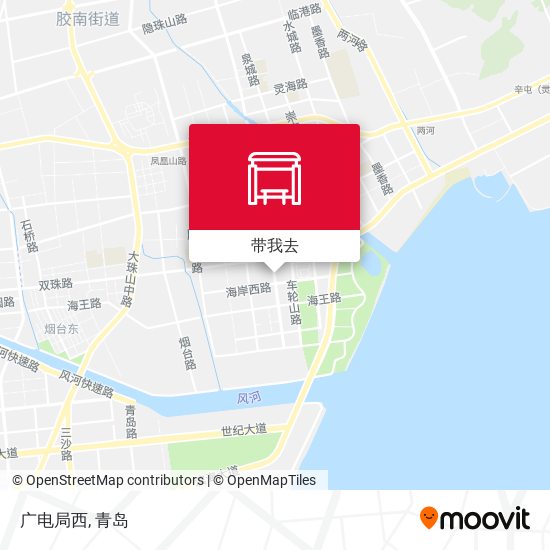 广电局西地图