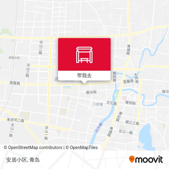 安居小区地图
