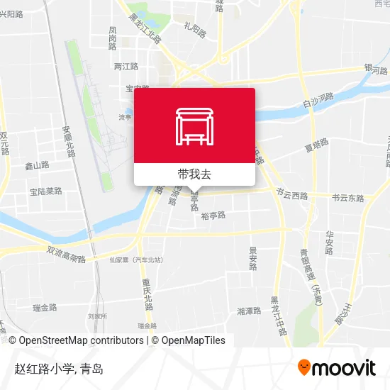 赵红路小学地图